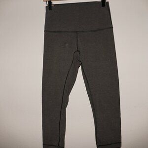 GUC - Lululemon Cropped Legging - Muted Army Green - Size 8